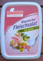 Klassischer Fleischsalat mit Gurke