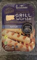 Vegetarische Grillwürste aus Käse