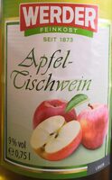 Apfel-Tischwein