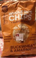 Whole rice chips