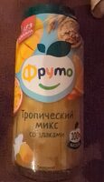 Пюре фруктовое Тропический микс со злаками