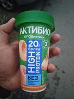 Актибио HIGH PROTEIN персик