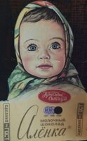 Alionka Milk Chocolate Bar 60G