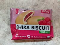 Печенье Chika Biscuit со вкусом малины