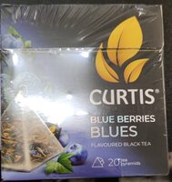 Blue berries blues. Чай чёрный листовой цейлонский ароматизированный с добавками в пирамидках