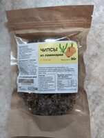 Чипсы из ламинарии с луком