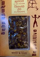Dark chocolate with dried apricot