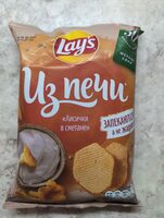 Чипсы из печи «Лисички в сметане»