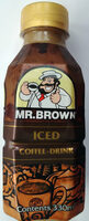 Iced coffee-drink