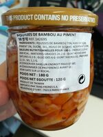 Pousse de bambou au piment