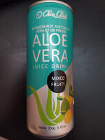 Refresco con aloe vera chin chin