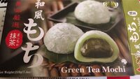 Green tea mochi