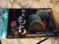 Coconut Pandan Mochi