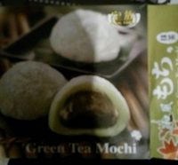 Green tea mochi