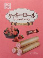 Strawberry Cookie Rolls