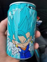 Dragon Ball Super : Canette d'eau pétillante à la pomme