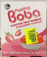 Bursting fruit bubbles