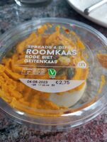 Roomkaas rode biet geitenkaas