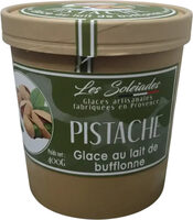 Glace au lait de bufflonne pistache