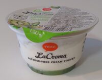 LaCrema Kiivi-Karvisaismarjakermajogurtti