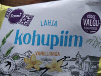 Lahja kohupiim vanilliiniga