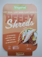 Plant-based beefy shreds