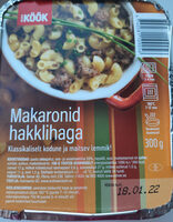 Makaroonid hakklihaga