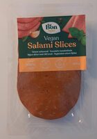 Vegan salami slices
