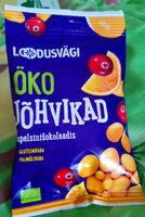 Öko jõhvikad apelsini šokolaadis