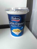 Saldā krējuma jogurts ar graudiem