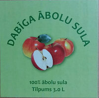 Dabīga ābolu sula