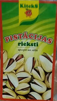 Pistācijas rieksti, apcepti un sālīti