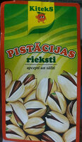 Pistācijas rieksti, apcepti un sālīti