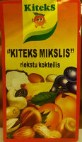 Kokteilis no žāvētiem augļiem un riekstiem Kiteks mikslis