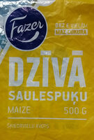 Dzīvā saulespuķu maize