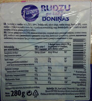 Rudzu doniņas gardēžu Fazer 280g