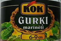 Marinēti gurķi, 6-9 cm
