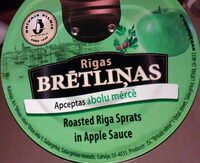 Rīgas brētliņas apceptas ābolu mērcē