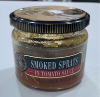 Smoked sprats in tomato sauce
