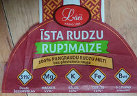 Īsta rudzu rupjmaize