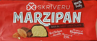 Marzipan bar in dark chocolate