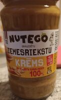 Grauzdētu zemesriekstu krēms ar riekstu gabaliņiem