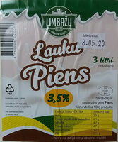 3.5% piens Lauku