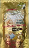 Kraukšķīgas mini pupas ar sieru un krējumu