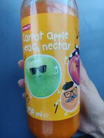 Morkų - obuolių - persikų nektaras su vitaminu C