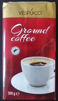 Ground coffee