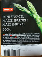 Mazie sparģeļi