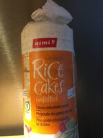 Rice cakes unsalted