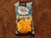 Tortilla chips cheese taste