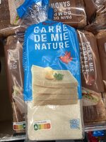 Carré de mie nature